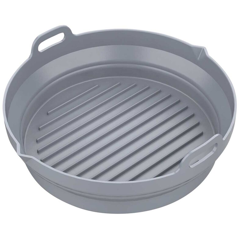 Forma do pieczenia KLAUSBERG KB-7789 do Air Fryera 20 cm (2 sztuki) Szary