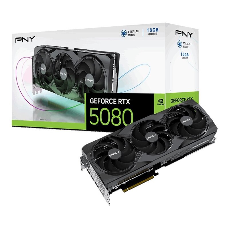 Karta graficzna PNY GeForce RTX 5080 Triple Fan 16GB DLSS 4.5