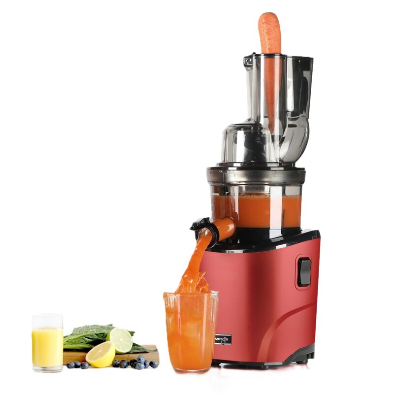 Wyciskarka wolnoobrotowa KUVINGS Revo 830 Czerwony