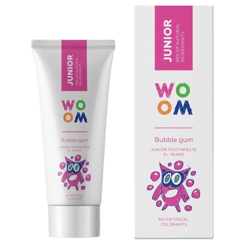 Pasta do zębów WOOM Guma Balonowa 50 ml