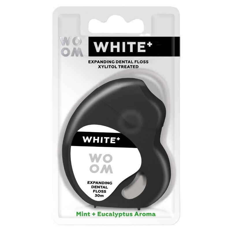 Nić dentystyczna WOOM White+ 30 m