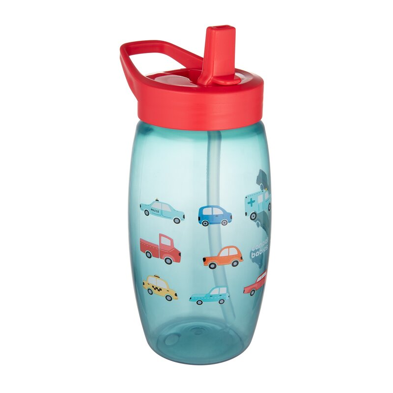 Bidon CANPOL BABIES Samochody 56/618 400 ml Niebieski