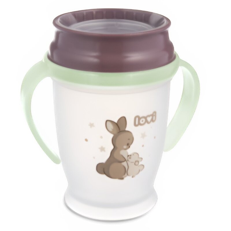 Kubek LOVI 360° Night&Day Rabbit 1/610 250 ml