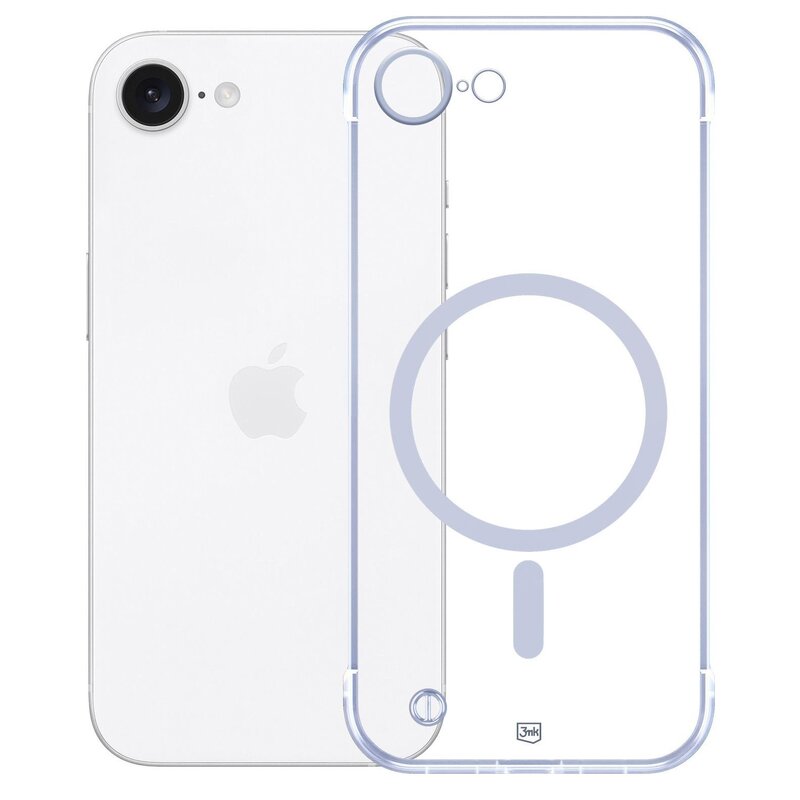 3mk Just20g Case iPhone 16e Przezroczysty
