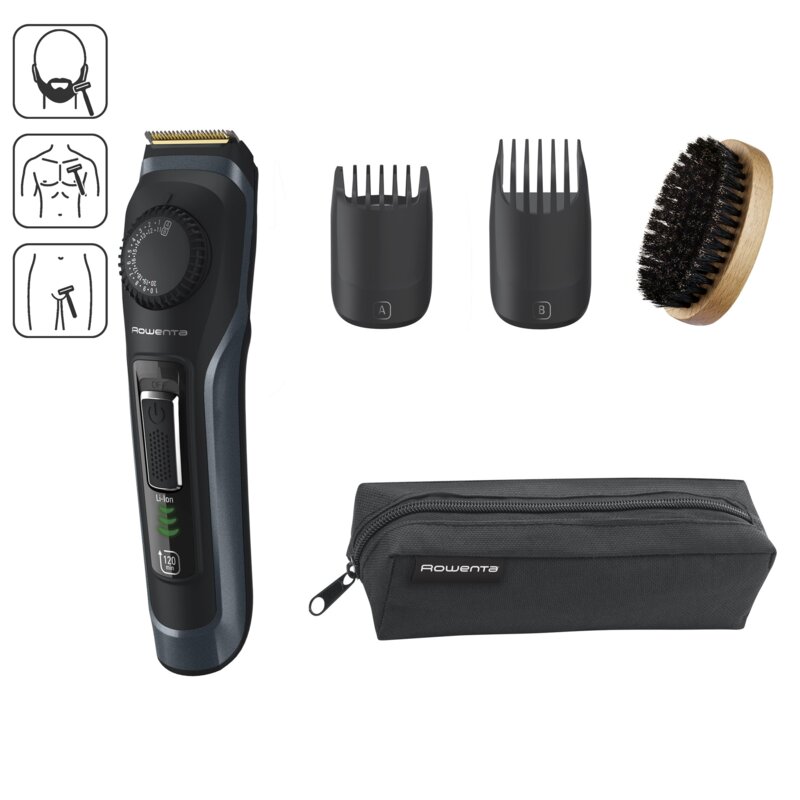 Trymer Rowenta Virtuo TN3804E0 czarny