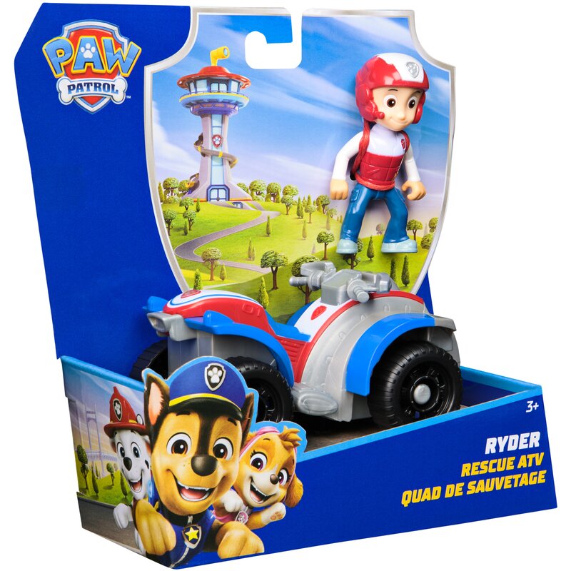 Pojazd SPIN MASTER Psi Patrol Podstawowy Ryder 6071212