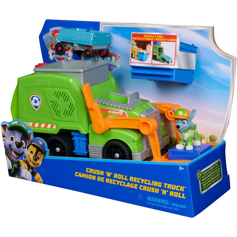 Pojazd SPIN MASTER Psi Patrol Pojazd Rocky'ego Deluxe 6071248