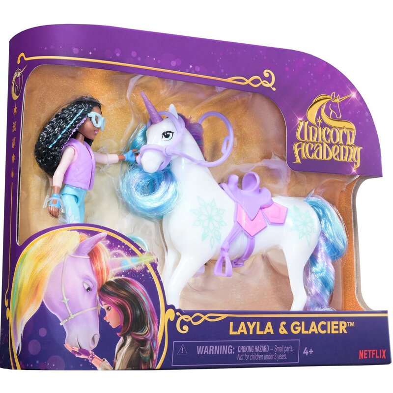 Lalka SPIN MASTER Unicorn Academy Layla i Jednorożec 6066849