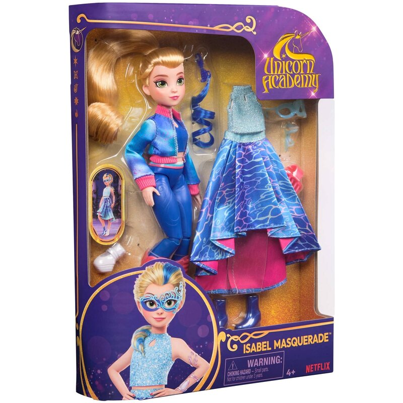 Lalka SPIN MASTER Unicorn Academy Isabel Masquerade 6071171