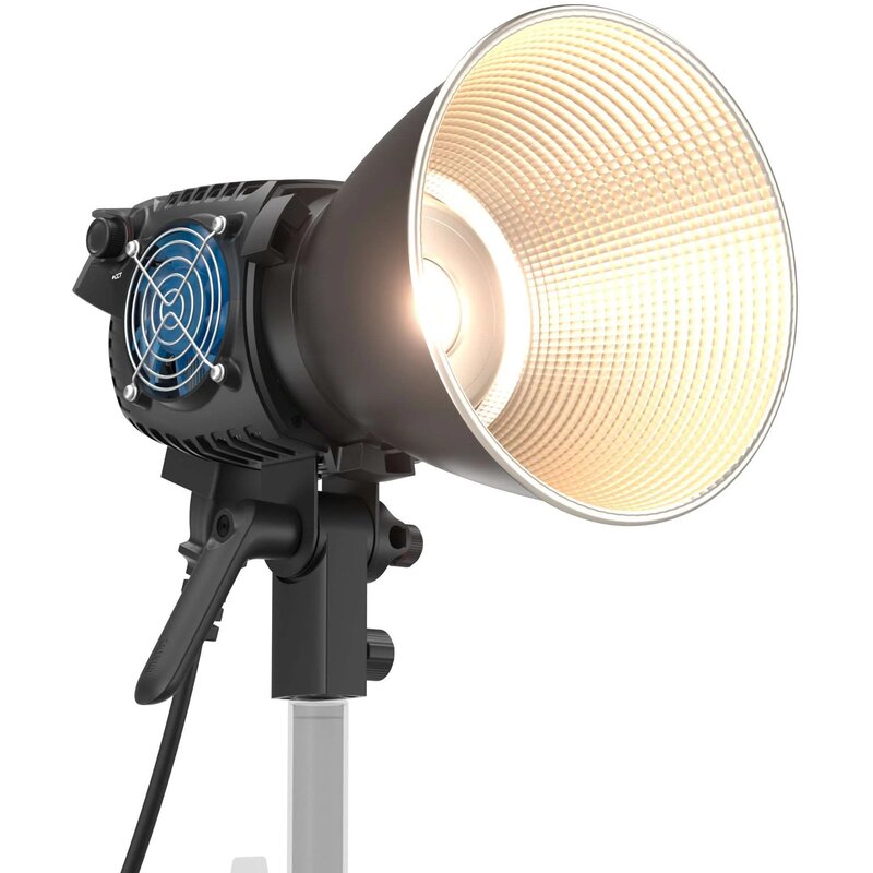 Lampa LED ZHIYUN Molus B100 COB Light Czarny, 2700-6500K, Bluetooth, mocowanie Bowens