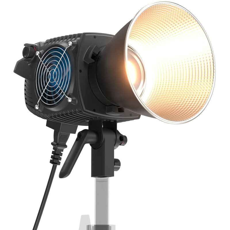 Lampa LED ZHIYUN Molus B300 COB Light Czarny, 2700-6500K, Bluetooth, mocowanie Bowens