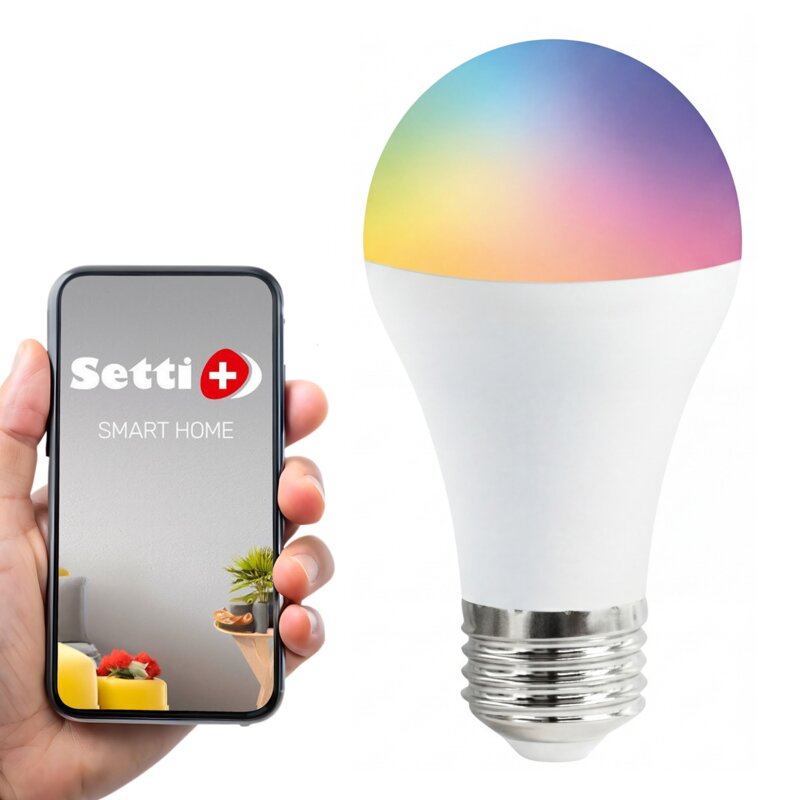 Inteligentna żarówka LED SETTI+ SL327RGB 14W E27 Wi-Fi