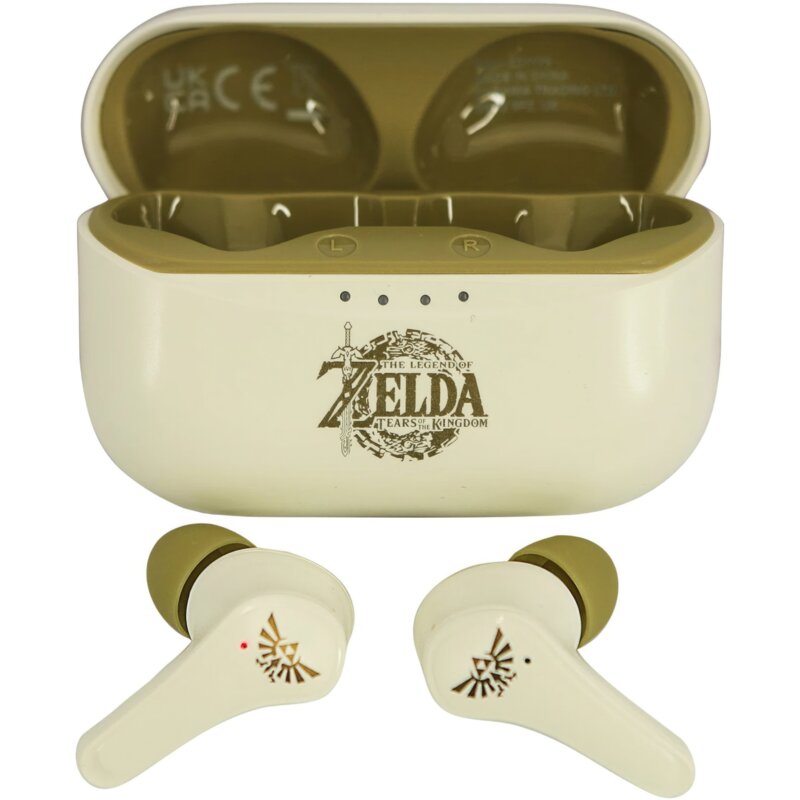 Słuchawki dokanałowe OTL The Legend of Zelda Kremowo-złoty