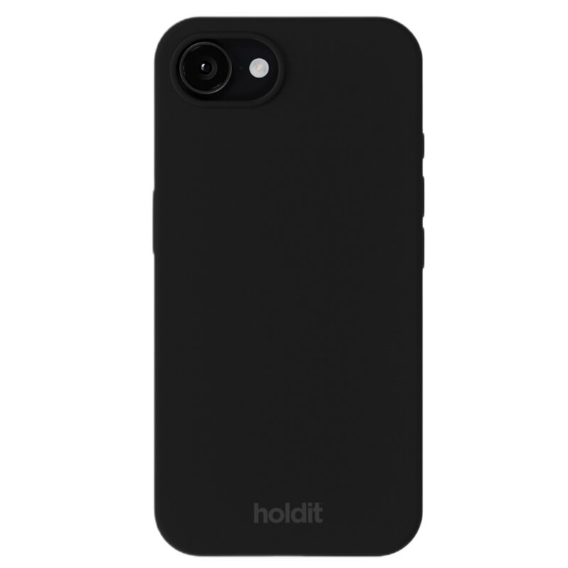 Etui HOLDIT Silicone Case do Apple iPhone 16e/17e Czarny