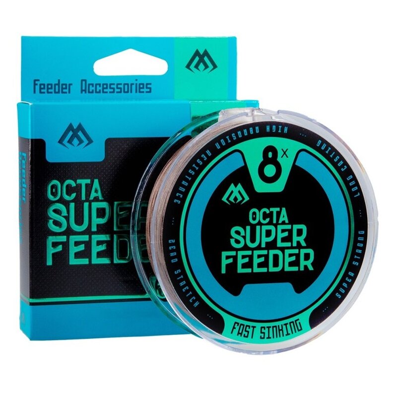 Plecionka MIKADO Octa Super Feeder 0.16 mm / 150 m Brązowy
