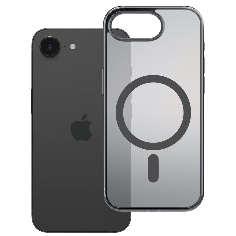 3mk Frosty MagCase do iPhone 16e Czarny