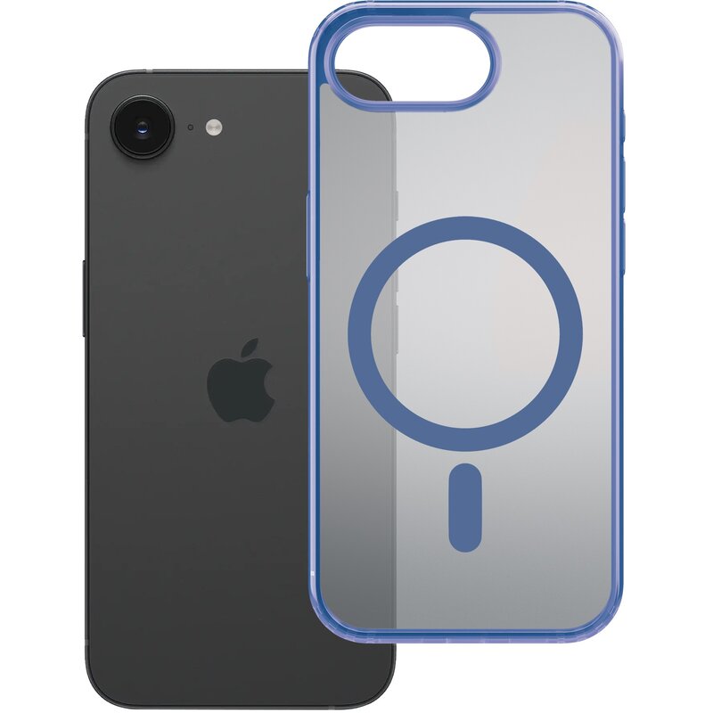 3mk Frosty MagCase do iPhone 16e Niebieski