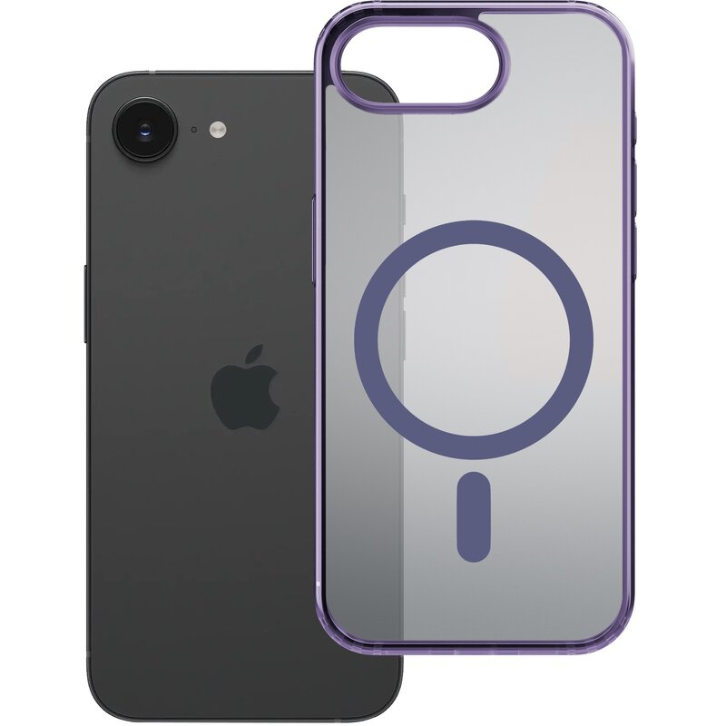 3mk Frosty MagCase iPhone16e Fioletowy