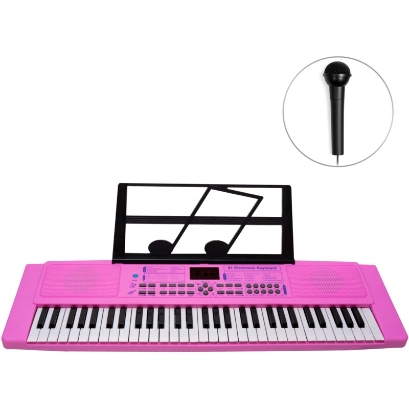 Musicmate MM-03 KeyDeluxe Różowy