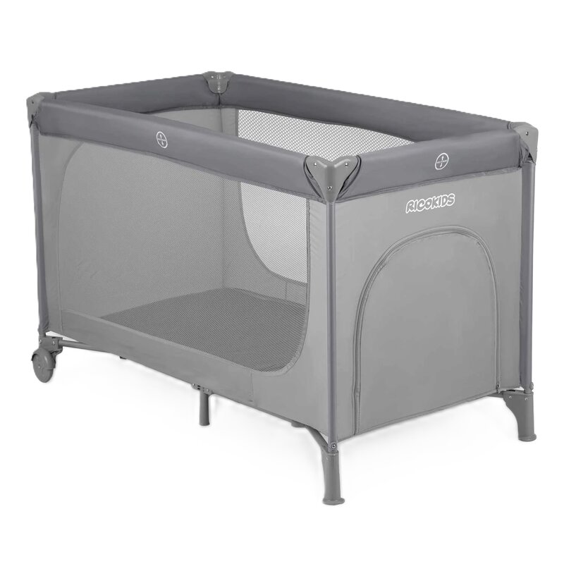 Łóżeczko turystyczne RICOKIDS RK-240 Szary