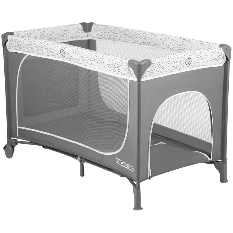 Łóżeczko turystyczne RICOKIDS RK-241 Szary