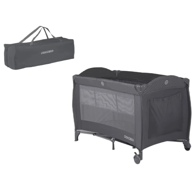 Łóżeczko turystyczne RICOKIDS RK-242 Antracytowy