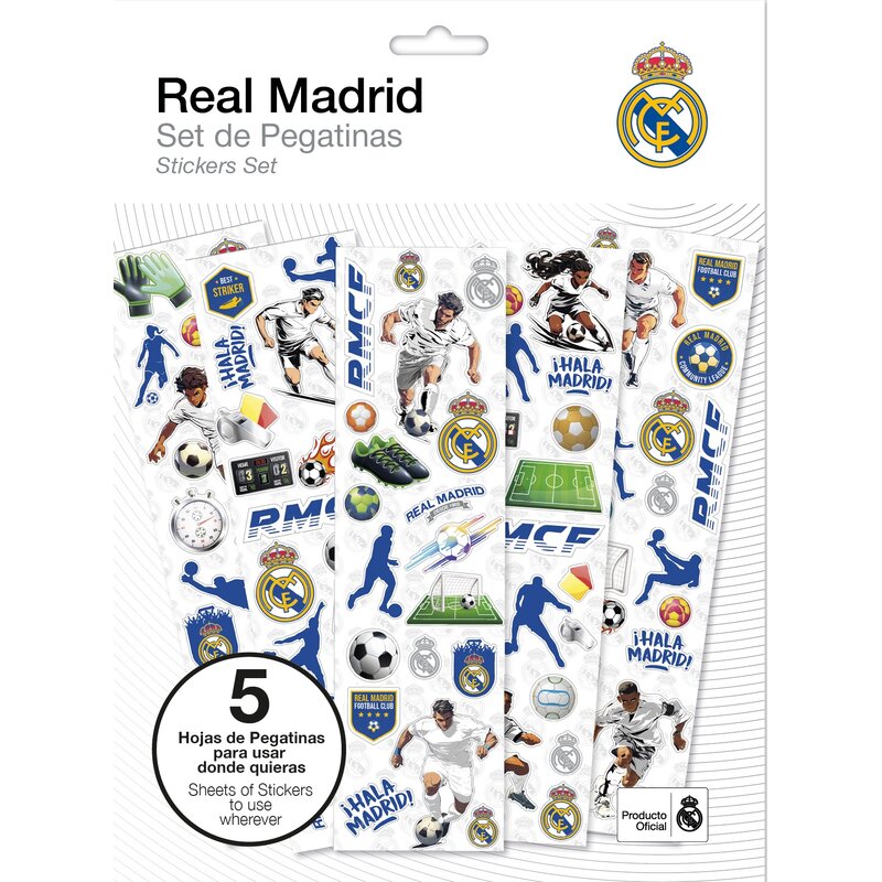 Naklejki KIDS EUROSWAN Real Madryt RM00011