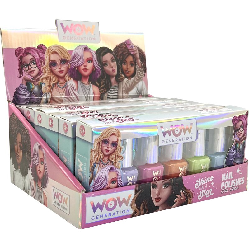 Zabawka zestaw lakierów do paznokci KIDS EUROSWAN WOW Generation WOW00110