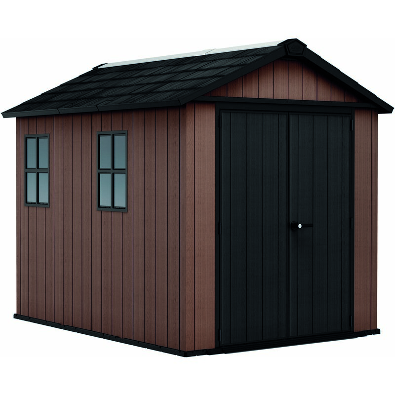 Domek narzędziowy KETER Newton Plus 9x7.5 261860 230 x 287 x 246 cm Brązowy