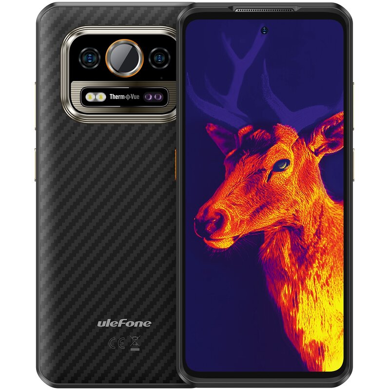 uleFone Armor 25T 4G 8/256GB 6.78" 120Hz 64Mpix Czarny