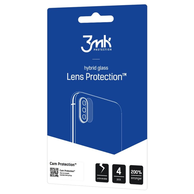 Szkło hybrydowe 3MK Lens Protection do HMD Aura 2