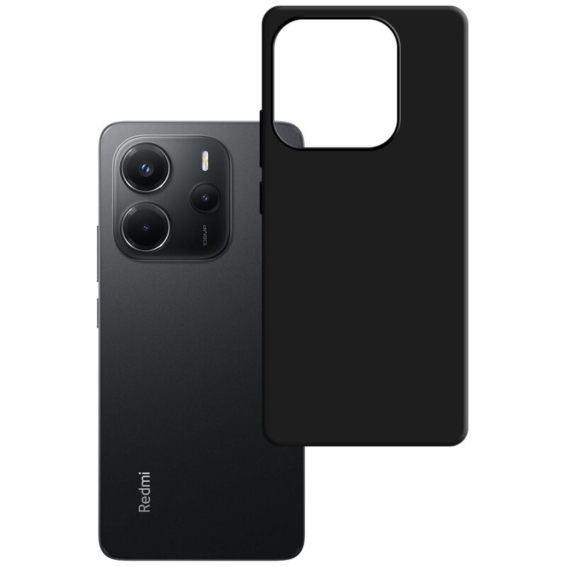 3mk Matt Case Pro do Redmi Note 14 5G Czarny