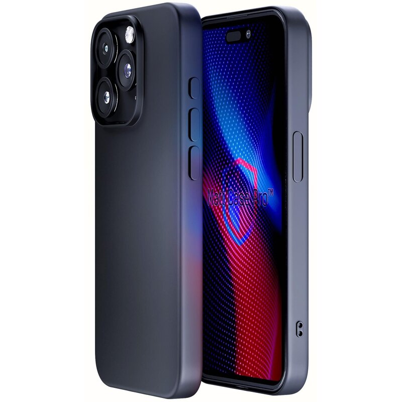 Etui 3MK Matt Case Pro do Apple iPhone 15 Pro Czarny