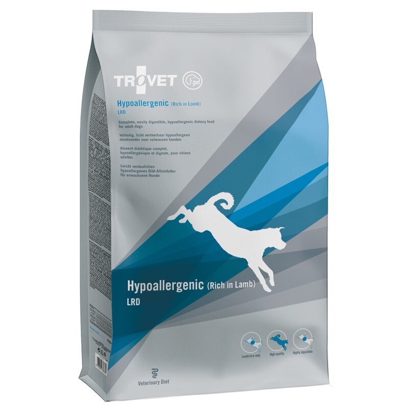 TROVET Hypoallergenic LRD Jagnięcina - sucha karma dla psa - 10kg
