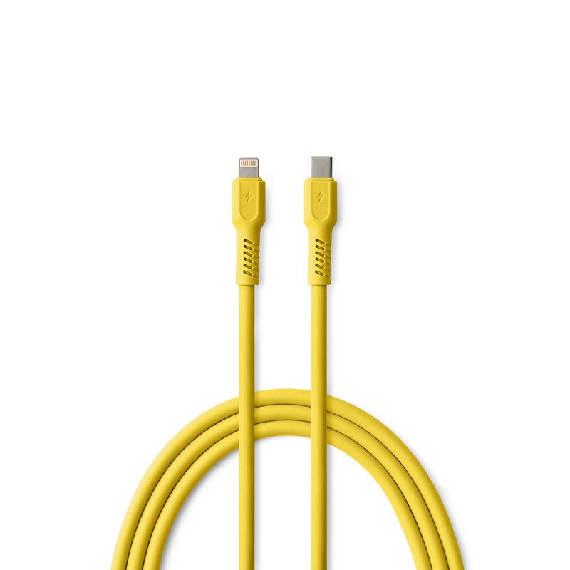 Kabel USB-C - Lightning COLORUM CK12-CL-05 1.8 m Żółty