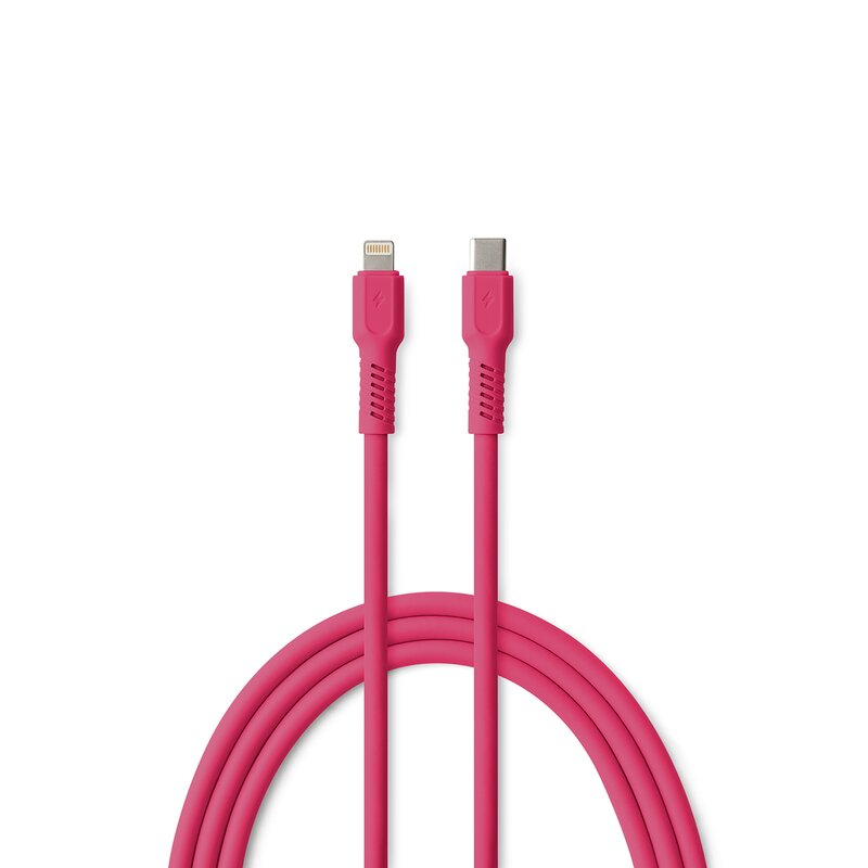 Kabel USB-C - Lightning COLORUM CK12-CL-02 1.8 m Różowy