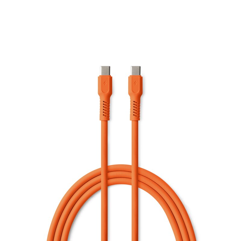 Kabel USB-C - USB-C COLORUM CK60-CC-10 1.8 m Pomarańczowy