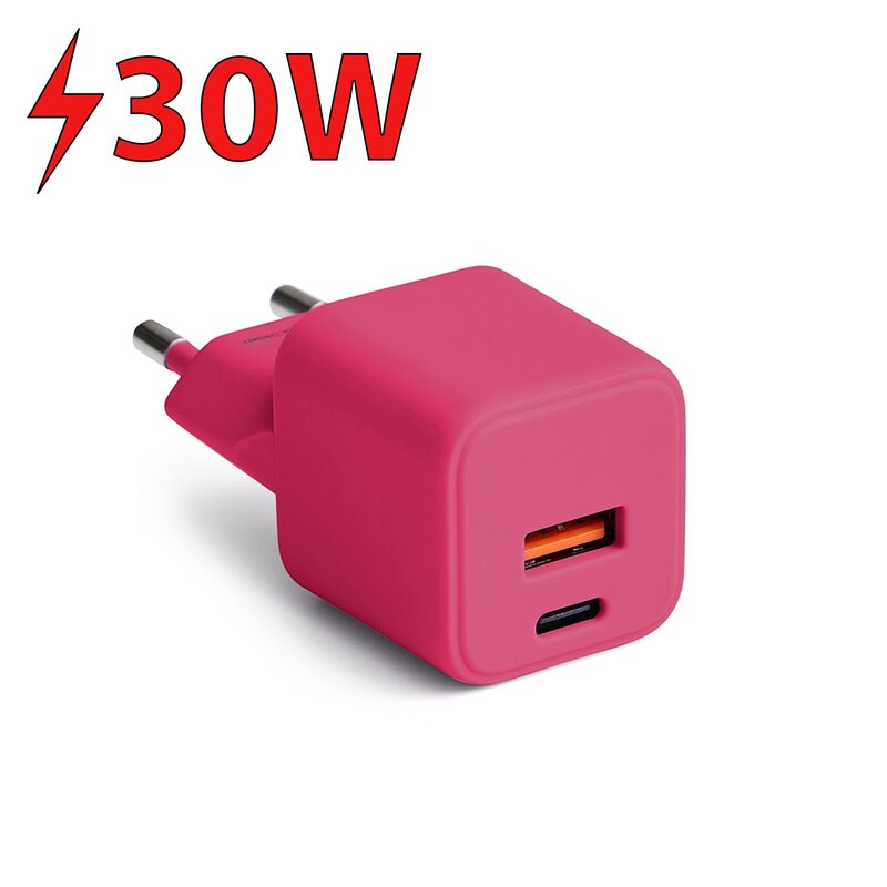 Ładowarka sieciowa COLORUM CLS30-AC-02 30W Różowy