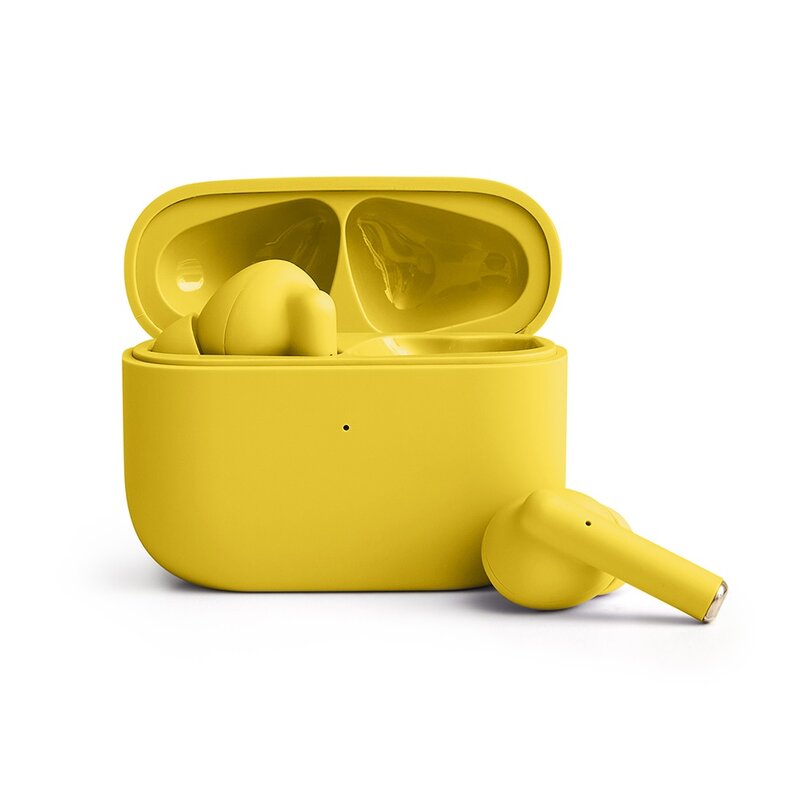 Słuchawki dokanałowe COLORUM CTWS-05 TWS Żółty