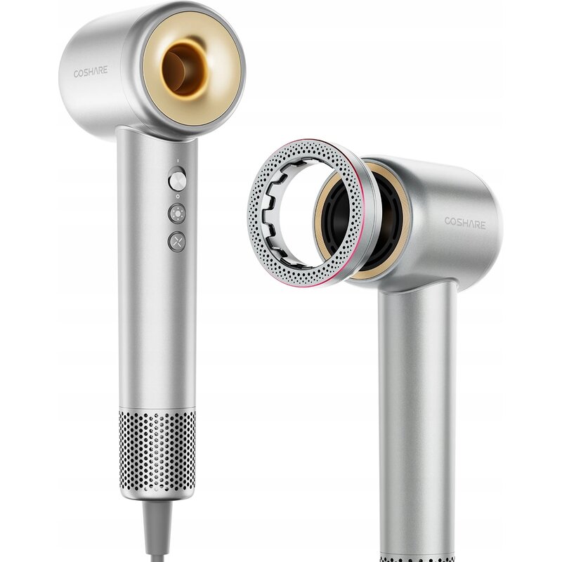 Suszarka COSHARE SuperFlow1 HD10E Srebrny 1600W