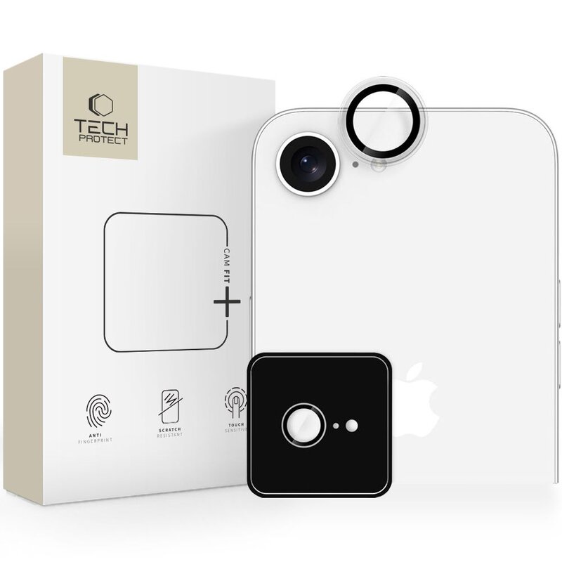 Nakładka na obiektyw TECH-PROTECT Camring Fit+ do Apple iPhone 16e/17e