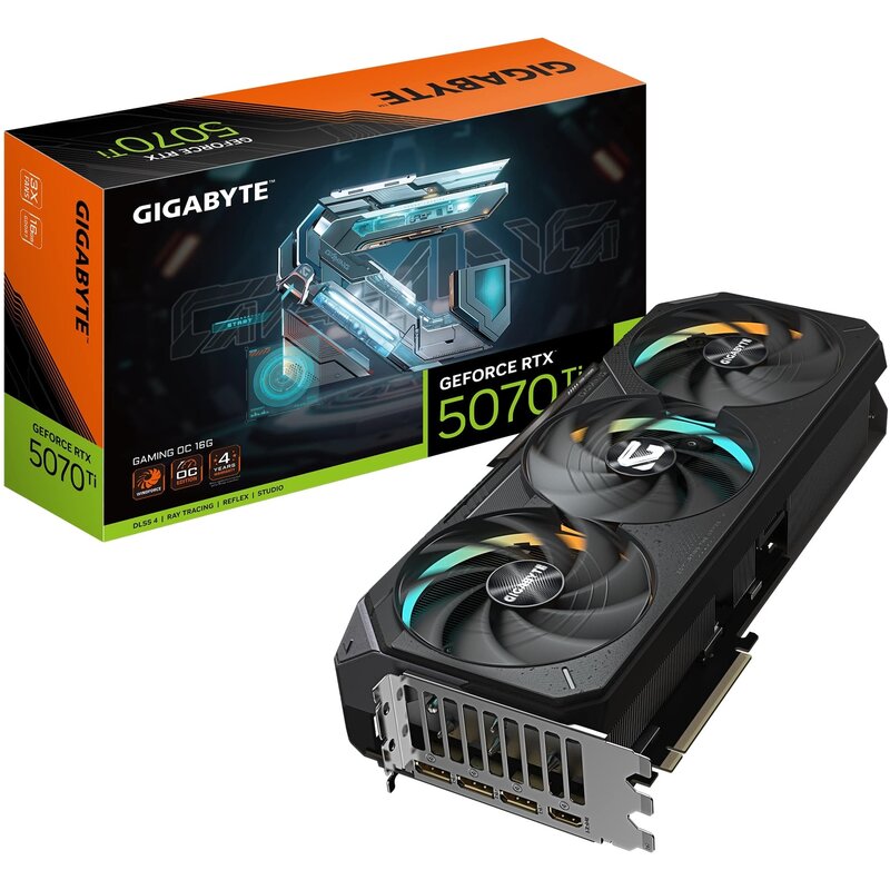 Karta graficzna GIGABYTE GeForce RTX 5070 Ti Gaming OC 16GB DLSS 4.5