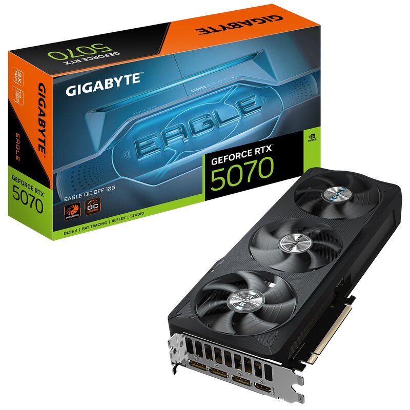 Karta graficzna GIGABYTE GeForce RTX 5070 Eagle OC SFF 12GB DLSS 4.5