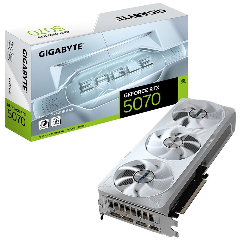 Gigabyte GeForce RTX 5070 Eagle OC Ice 12GB GDDR7 DLSS4