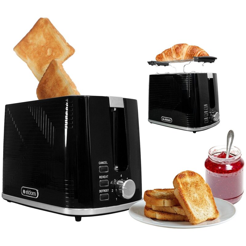 Toster ELDOM TO320C Gridy Czarny