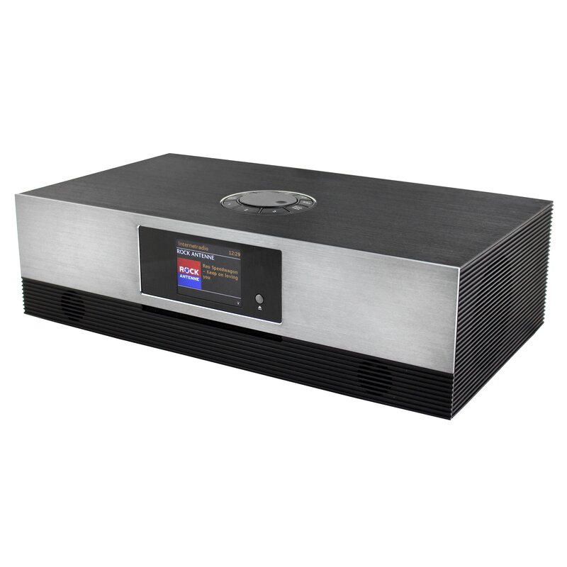 Wieża SOUNDMASTER Elite ICD2080SW Czarny WLAN, Bluetooth, USB, CD/MP3, Tuner DAB+/FM