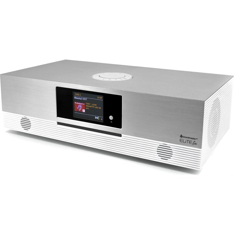 Wieża SOUNDMASTER Elite ICD2080WE Biały WLAN, Bluetooth, USB, CD/MP3, Tuner DAB+/FM
