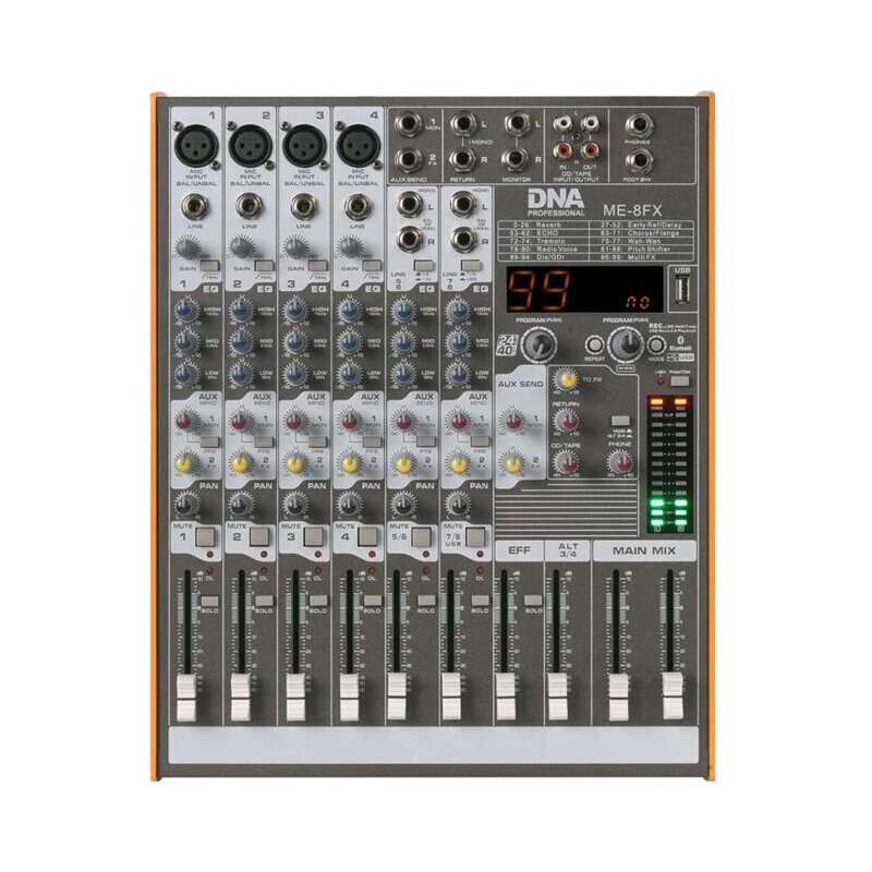 Mikser audio DNA ME-8FX