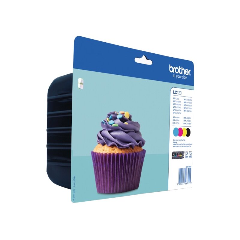 Brother LC123VALBP CMYK 600 str. (zestaw)