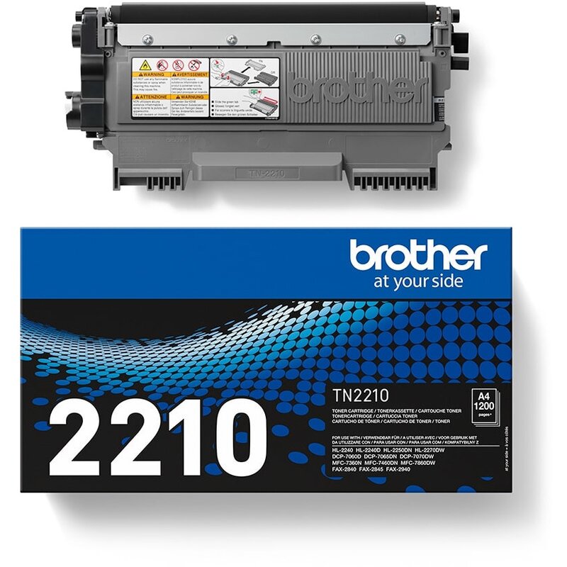 Brother TN2210 black 1200str.